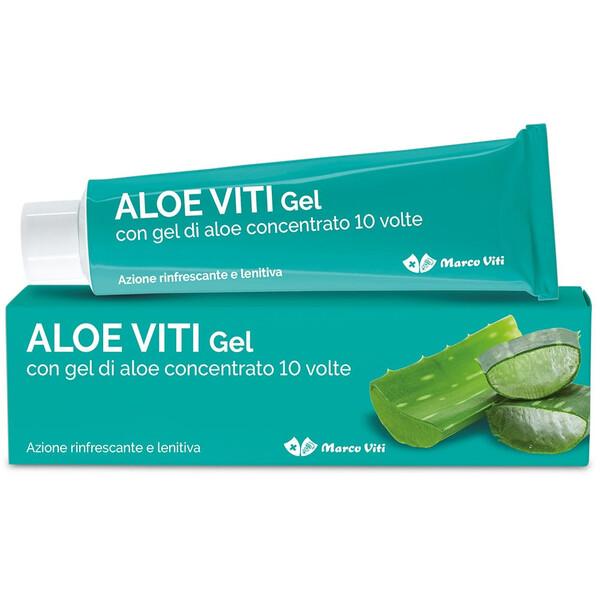 Aloe Viti Gel Rinfrescante Lenitivo Pelle Arrossata 100 ml