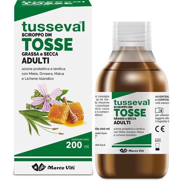 Tusseval Sciroppo Tosse Adulti 200 ml — confronto prezzi