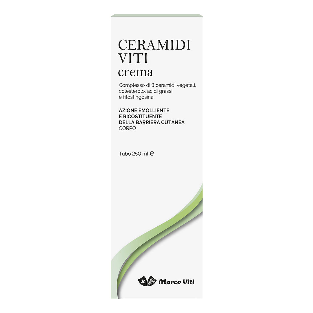 Marco Viti Ceramidi Crema | Barriera Cutanea Pelle Sensibile Karite | 250 ml