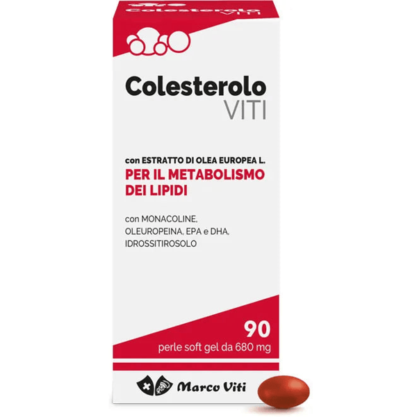 Marco Viti Colesterolo Integratore Per Il Metabolismo Dei Lipidi 90 perle — confronto prezzi