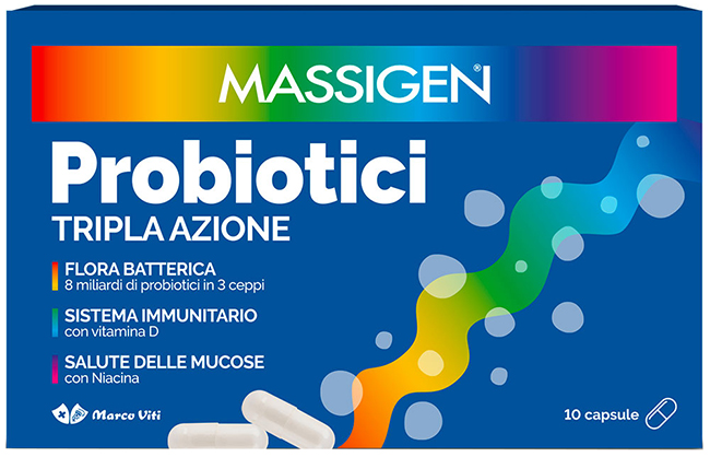 MASSIGEN PROBIOTICI 10CPS PP — confronto prezzi