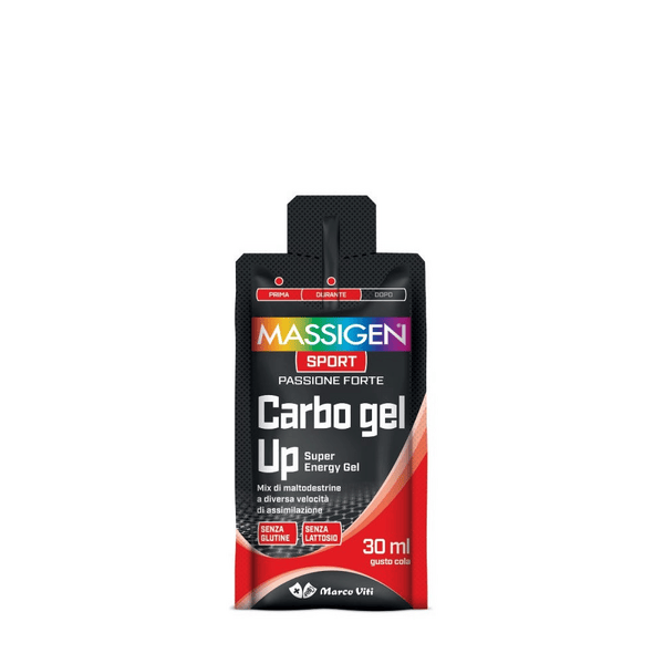 MASSIGEN Sport Carbo Gel Up Gusto Cola 30 ml orale