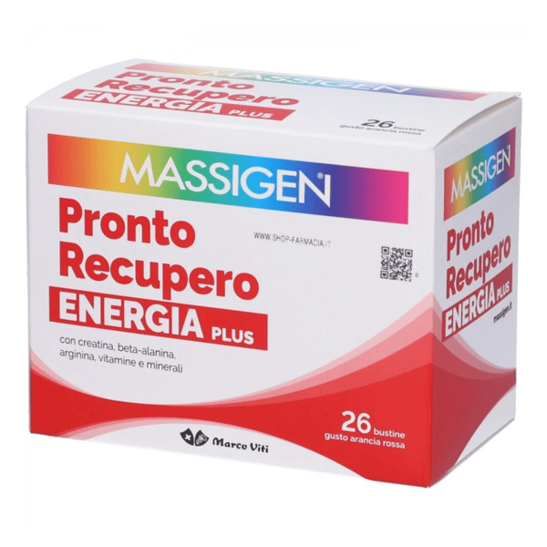 Massigen Pronto Recupero Plus Integratore Energia E Vitalità PROMO 26 Bustine