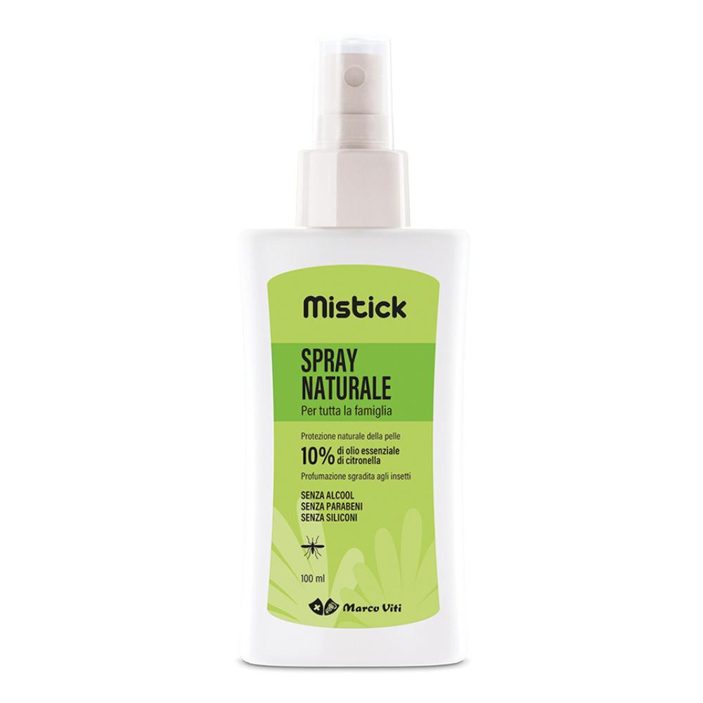 Mistick Repellente Naturale Contro Zanzare E Insetti Molesti Spray 100ml
