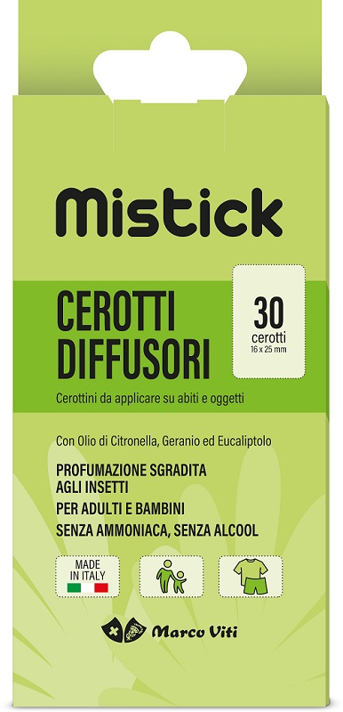 Mistick Cerotti Diffusori Con Olio Di Citronella 30 Pezzi