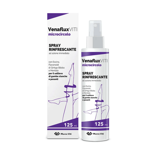 Marco Viti Venaflux Viti Microcircolo Spray Rinfrescante per Gambe 125 ml