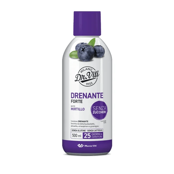 Dr. Viti Drenante Forte Integratore Drenante e Antiossidante Gusto Mirtillo 500ml — confronto prezzi
