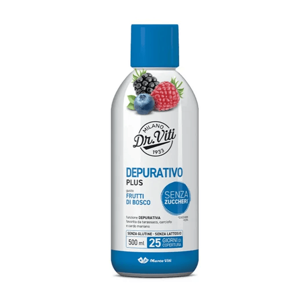 Dr. Viti Drenante Plus Integratore Drenante e Antiossidante Gusto Frutti di Bosco 500ml — confronto prezzi
