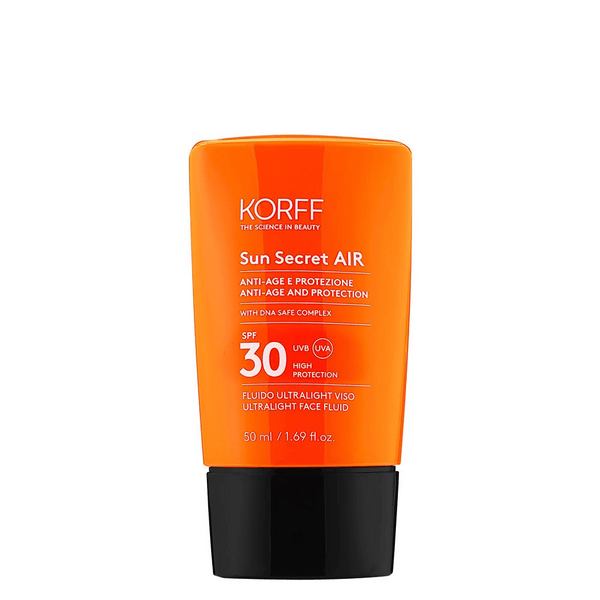 Korff Sun Secret Air Fluido Viso SPF30 50 ml — confronto prezzi
