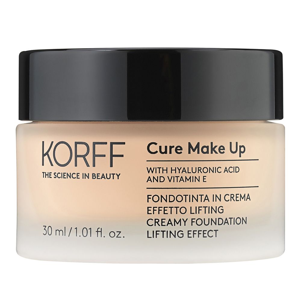 Korff Cure Make Up - Fondotinta in Crema Effetto Lifting N. 01, 30ml + Pennello