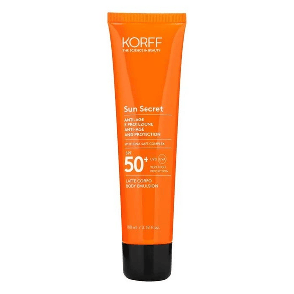 Korff Sun Secret Latte Solare Corpo SPF 50+ Antiage 100 ml