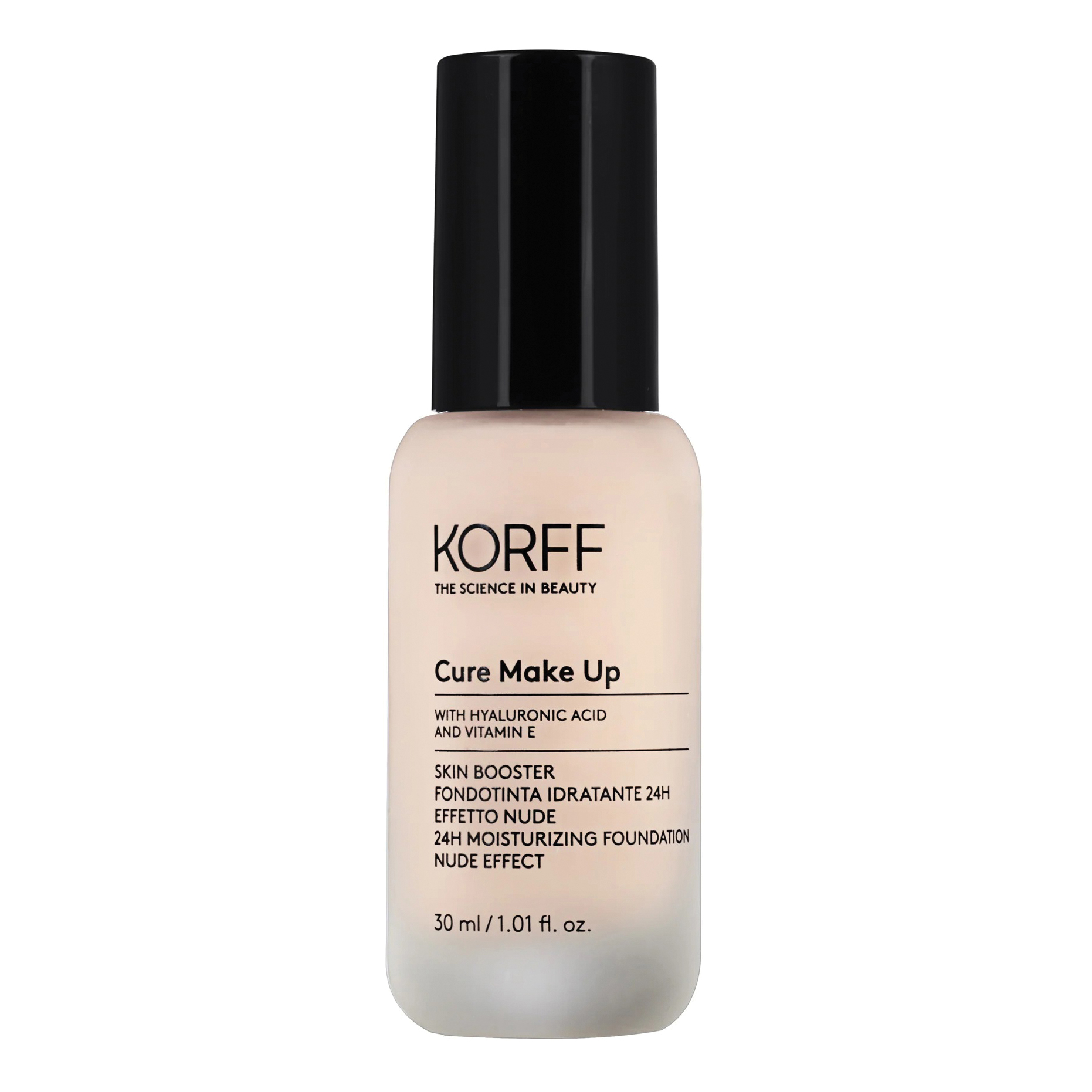 Korff Skin Booster Fondotinta Idratante 24h Effetto Nude 01 30ml
