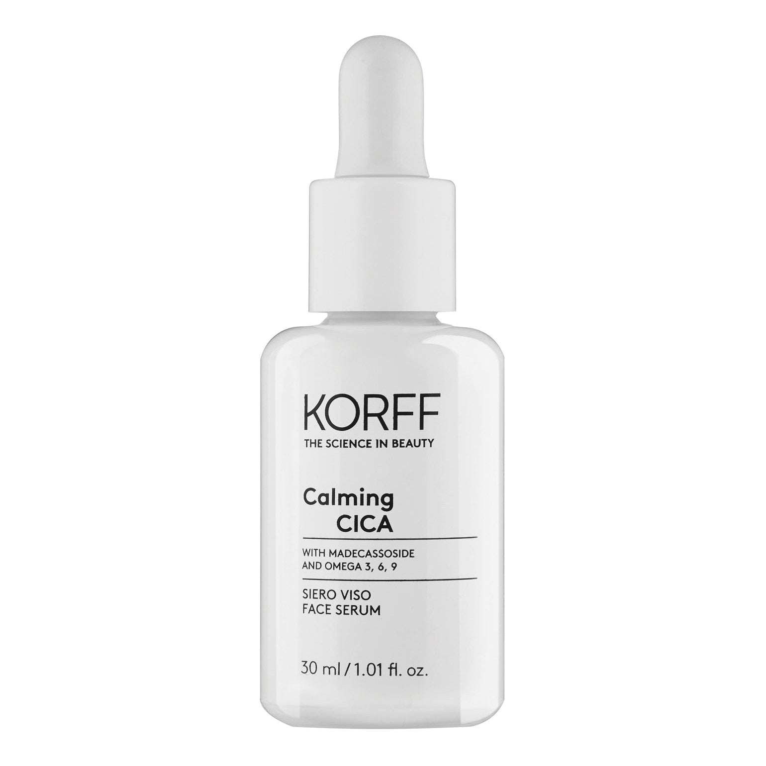 Korff Calming Cica Siero Viso Lenitivo Riequilibrante, 30ml