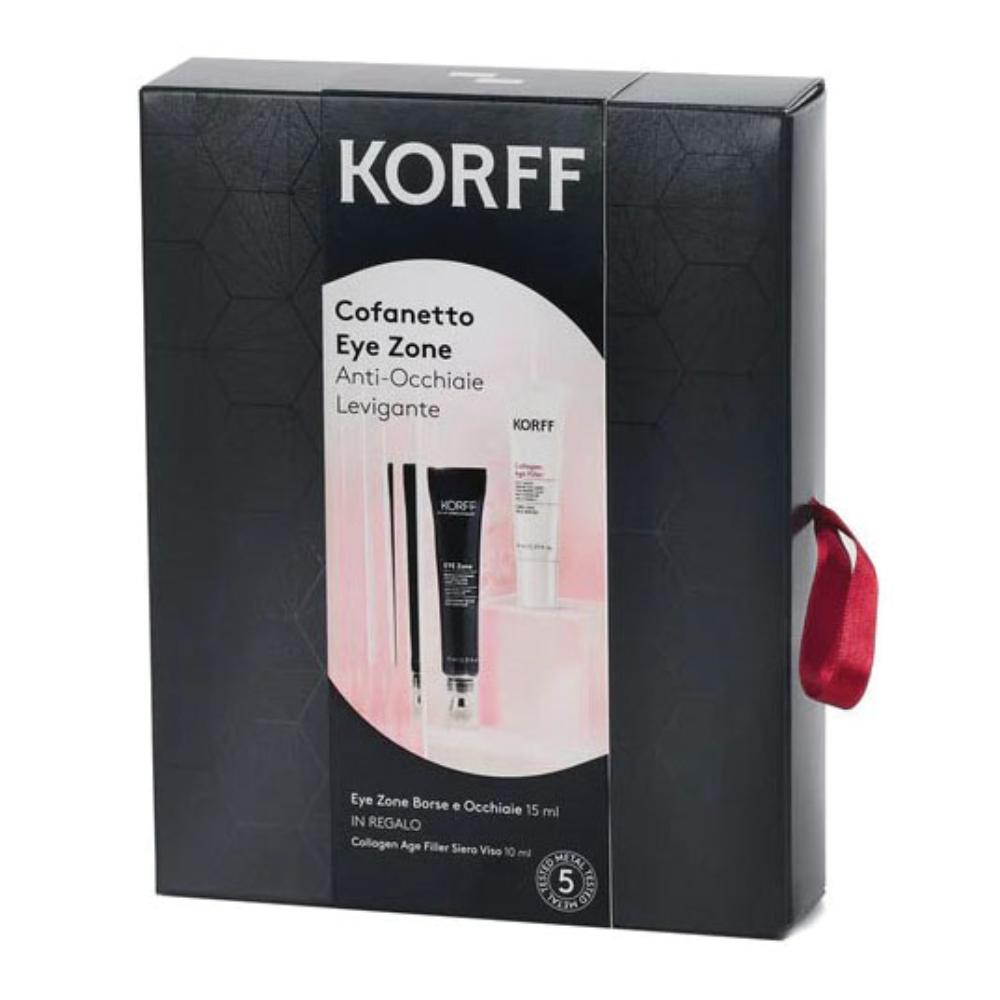 Korff Eye Zone Cofanetto Occhi e Viso, 15 ml + 10 ml