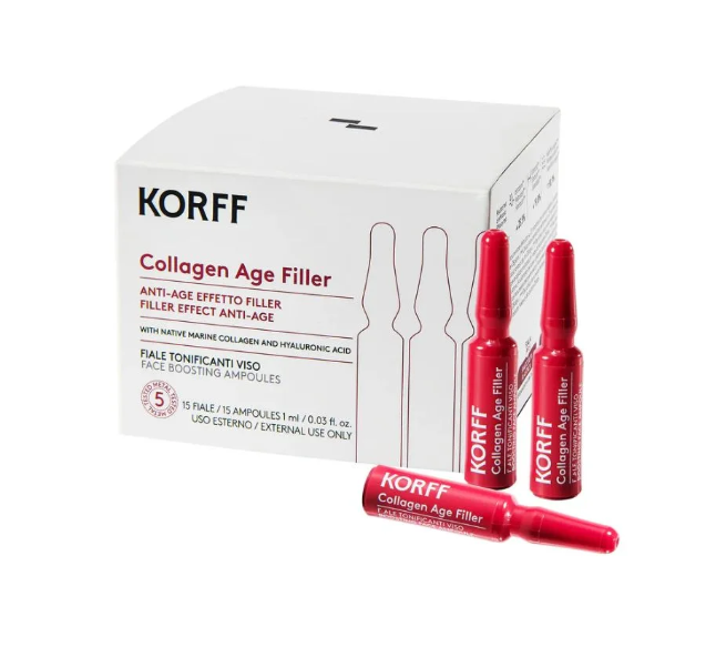 Korff Collagen Age Filler Trattamento Anti-Rughe 15 Fiale