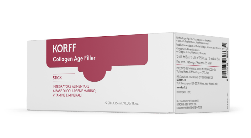 Korff Collagen Age Filler Stick Integratore Anti-Age 15 Fiale