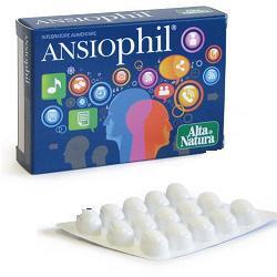 Alta Natura Ansiophil Integratore per Disturbi dell'Ansia e dello Stress 15 Compresse — confronto prezzi