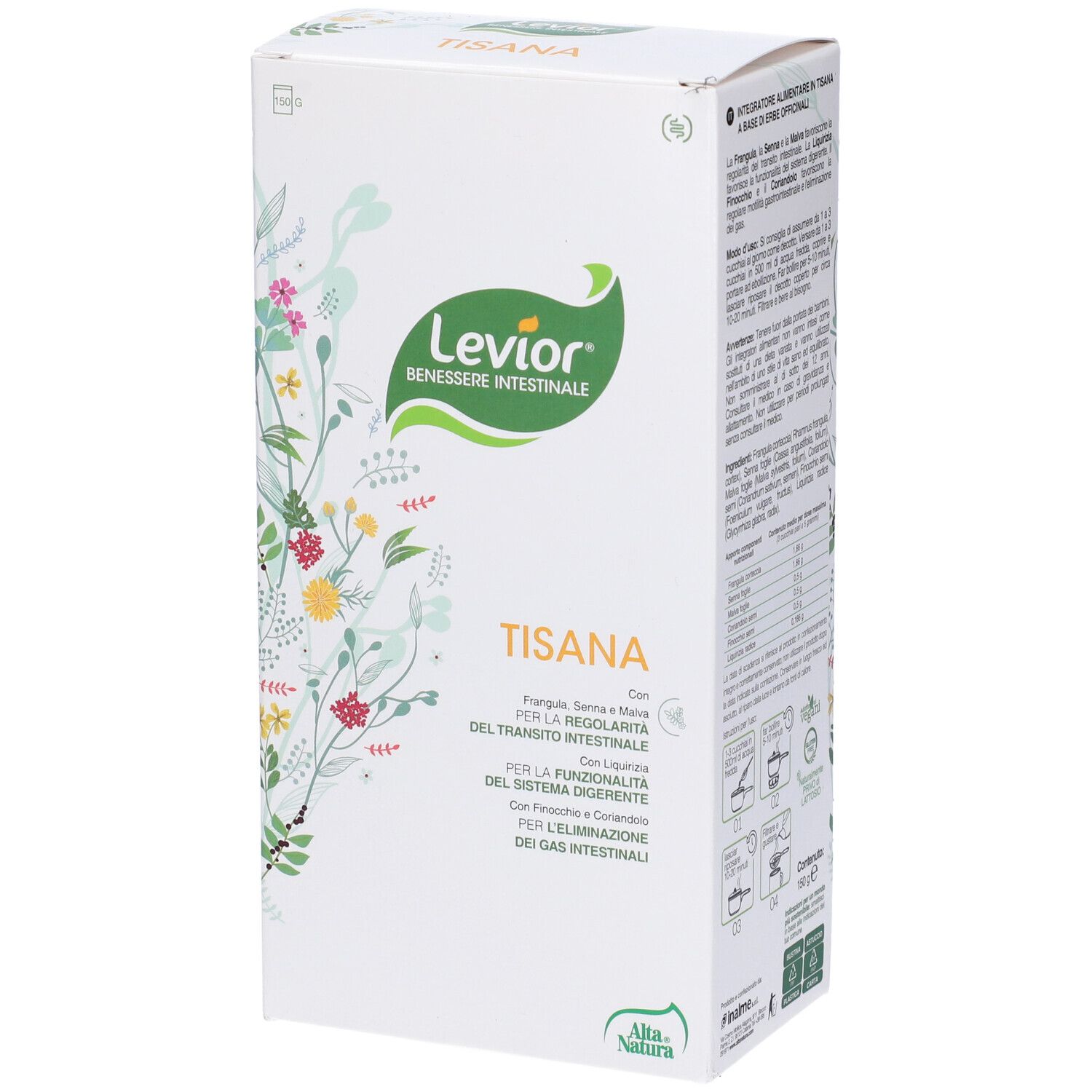 Levior tisana 150 g — confronto prezzi