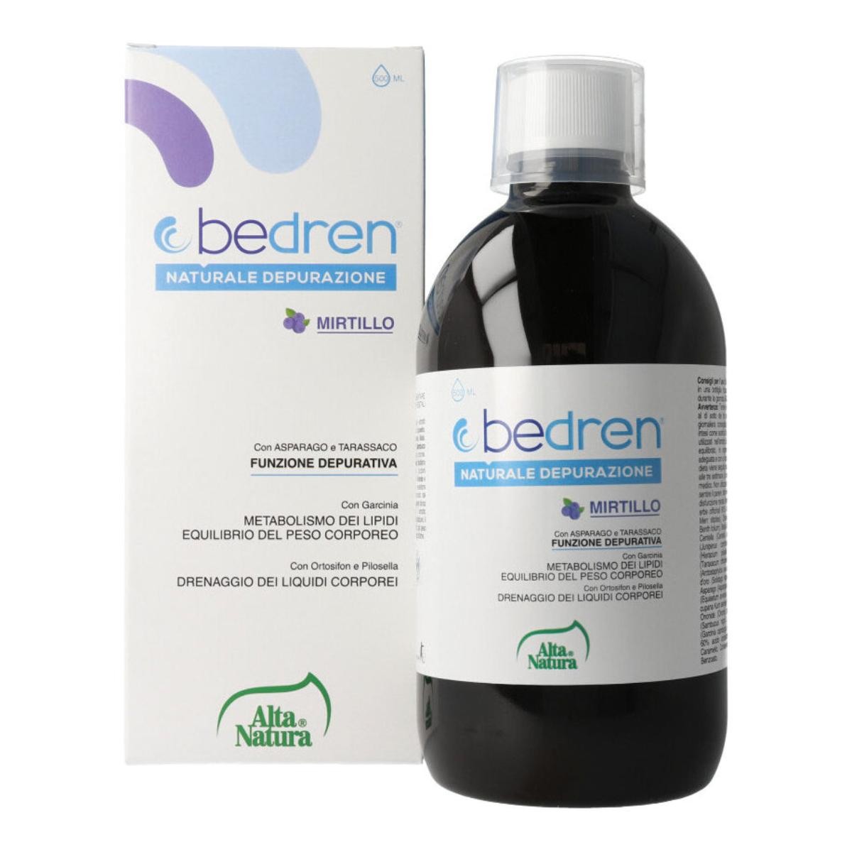 Bedren Mirtillo Integratore Drenante 500ml