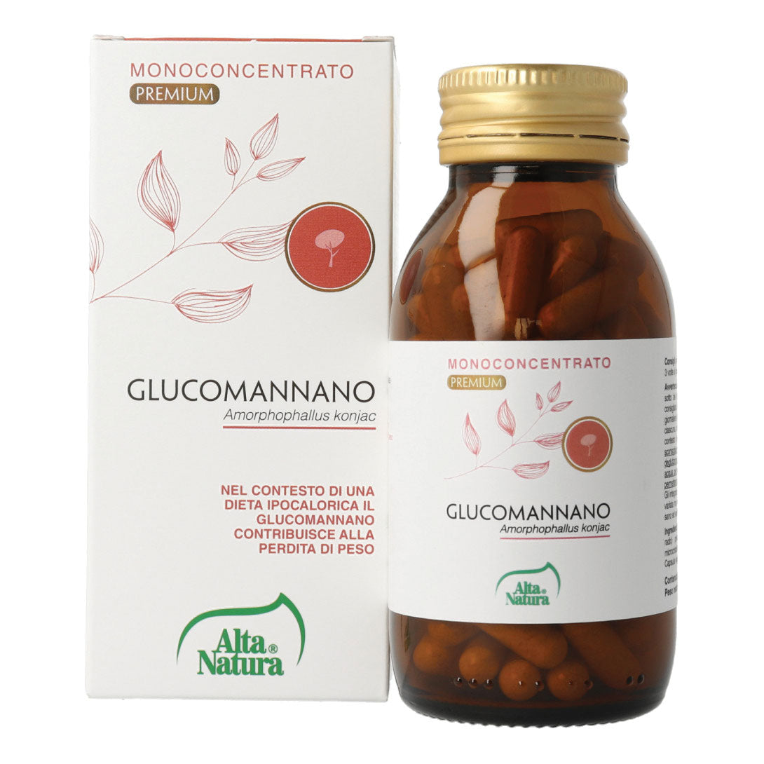 Alta Natura-inalme Glucomannano 100 Capsule 500 Mg