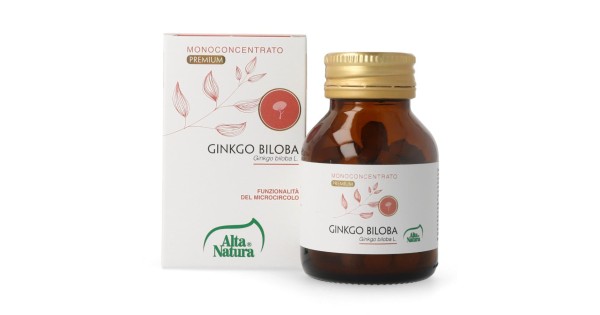 Ginkgo biloba 100 compresse da 900 mg terranata