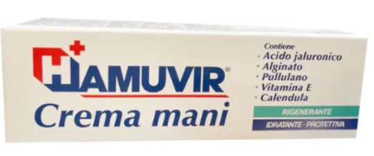 Inalme Hamuvir Crema Mani Rigenerante Azione Protettiva, 50ml