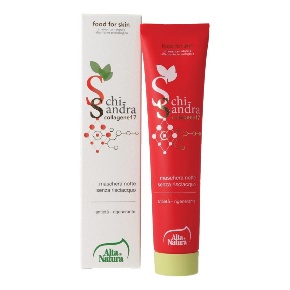 Alta Natura, Maschera Viso Senza Risciacquo Notte Schisandra, 75 ml