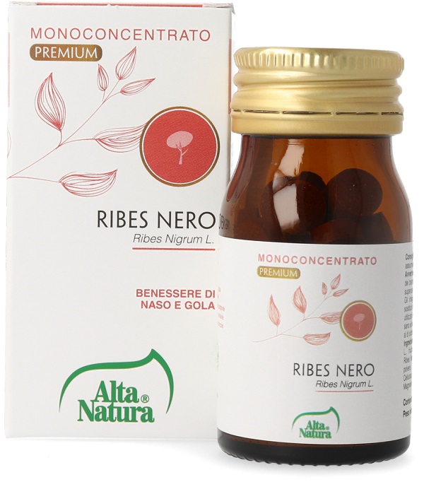 Ribes Nero Monoconcentrato Premium Integratore Per Il Benessere Di Naso E Gola 60 Compresse