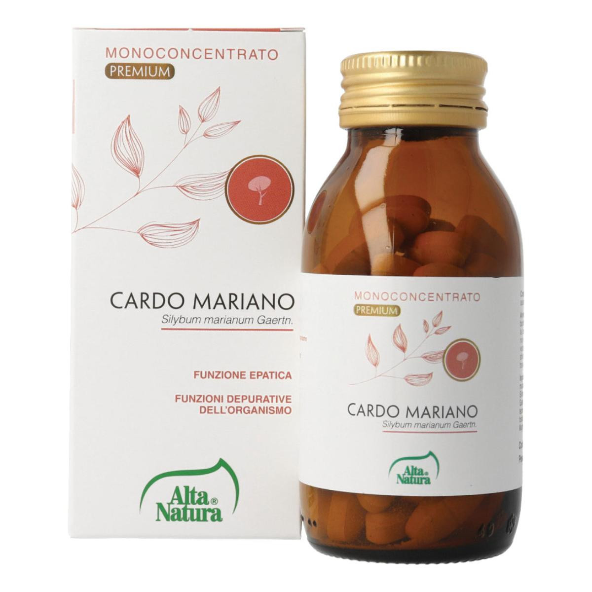 Cardo mariano 60 compresse 1500mg terranata