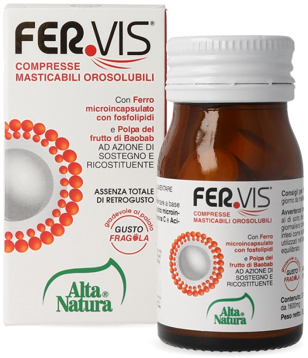 Alta Natura Fervis Masticabili Orosolubili 20 Compresse — confronto prezzi