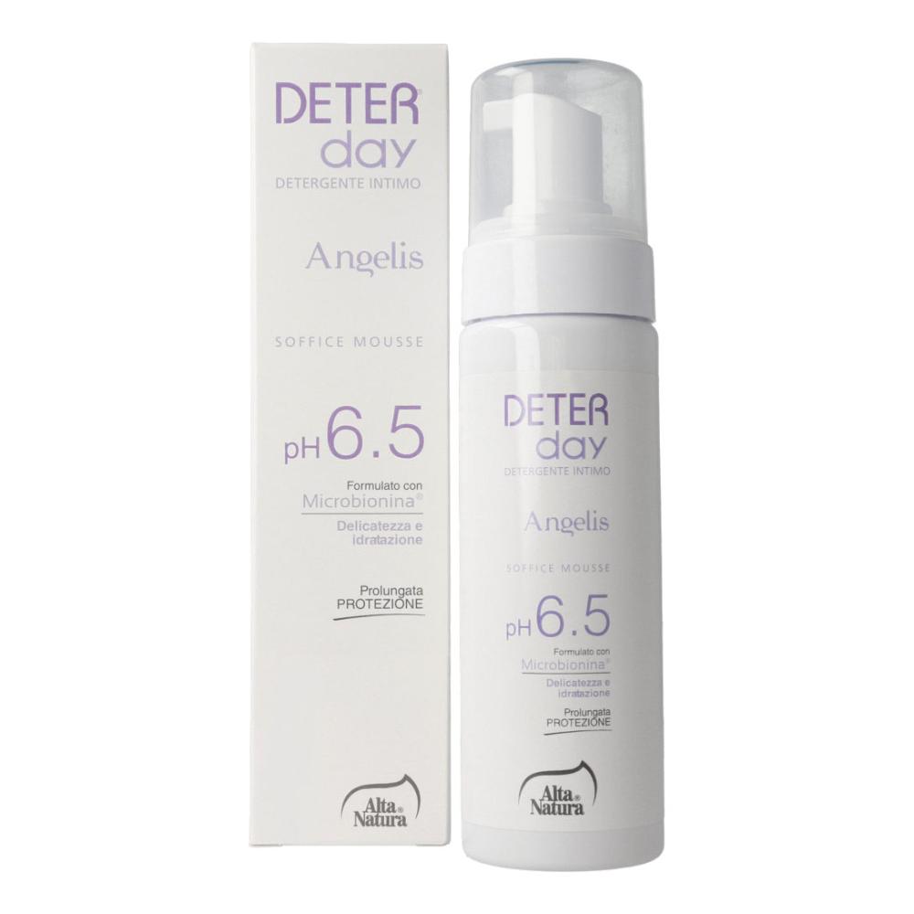 Alta Natura, DeterDay Angelis Detergente Intimo pH 6,5, 200 ml