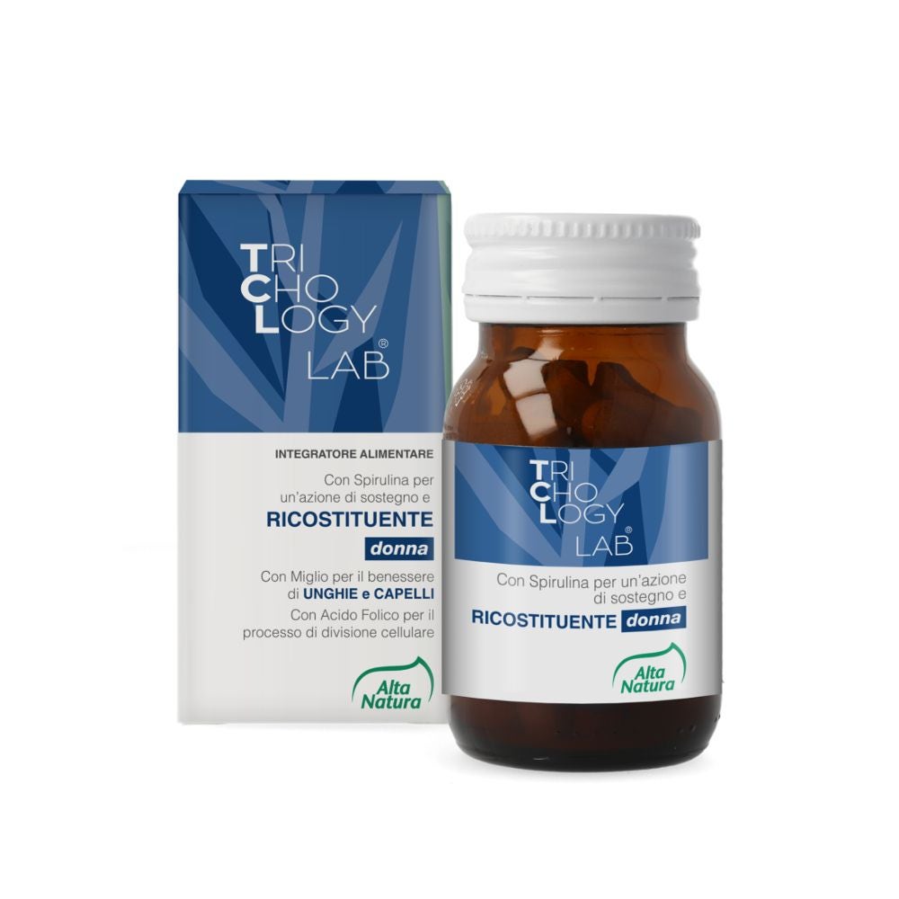 Alta Natura Trichology Lab - Anticaduta Capelli Donna Integratore Alimentare, 50 compresse