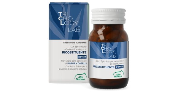 Alta Natura Trichology Lab - Integratore Ricostituente Capelli Uomo, 50compresse — confronto prezzi