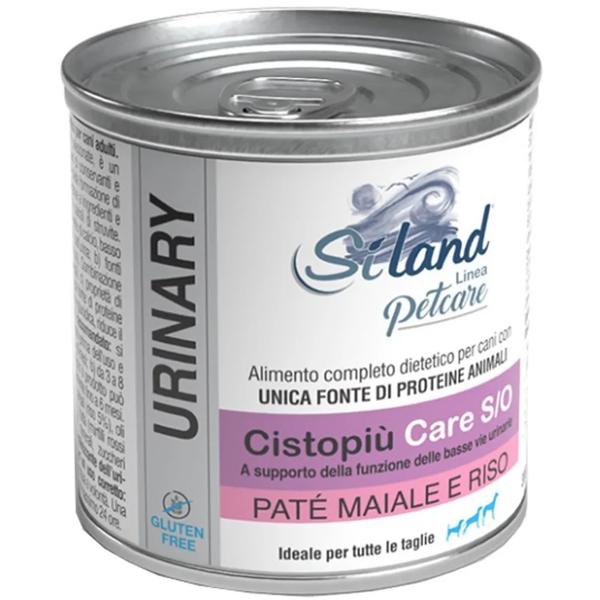 Siland Cistopiù Care S/O Maiale e Riso Alimento Umido per Vie Urinarie e Struvite Cani 300 g