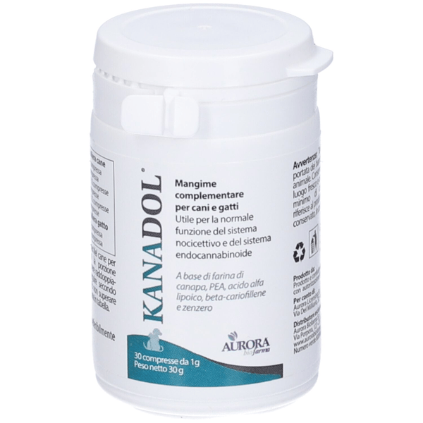 Kanadol 30 Compresse Integratore PEA e Canapa Dolore Articolare e Nervoso