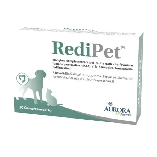 Redipet Integratore Benessere Intestinale Cani e Gatti 30 Compresse