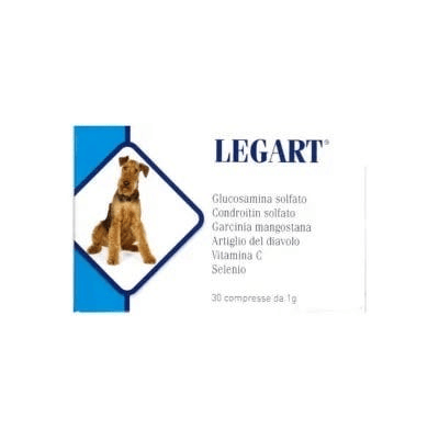 Aurora Biofarma Legart Integratore Articolare Cani E Gatti 30 Compresse
