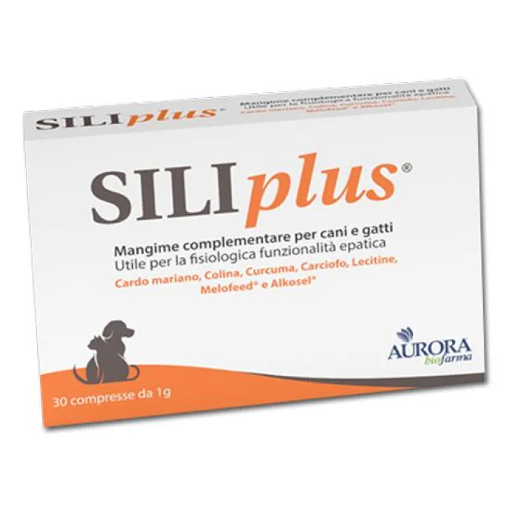 Siliplus Mangime Complementare Supporto Epatico Cani e Gatti 30 Compresse — confronto prezzi