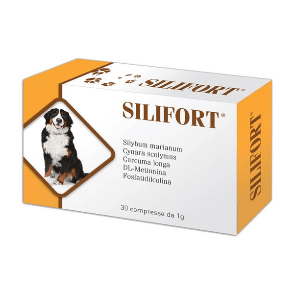 Aurora Biofarma Silifort Integratore Fegato Cani e Gatti 30 Compresse — confronto prezzi