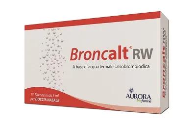 Aurora Broncalt Rw Strip Dispositivo Medico Mucoregolatore Decongestionante 15 Flaconcini Da 5 Ml