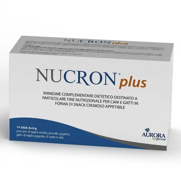 Nucron Plus Integratore Vitamine Per Cani e Gatti 14 Stick da 6 g