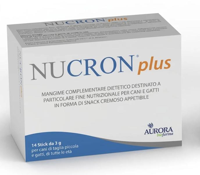 Nucron Plus Integratore Vitamine Per Cani e Gatti 14 Stick da 3 g — confronto prezzi