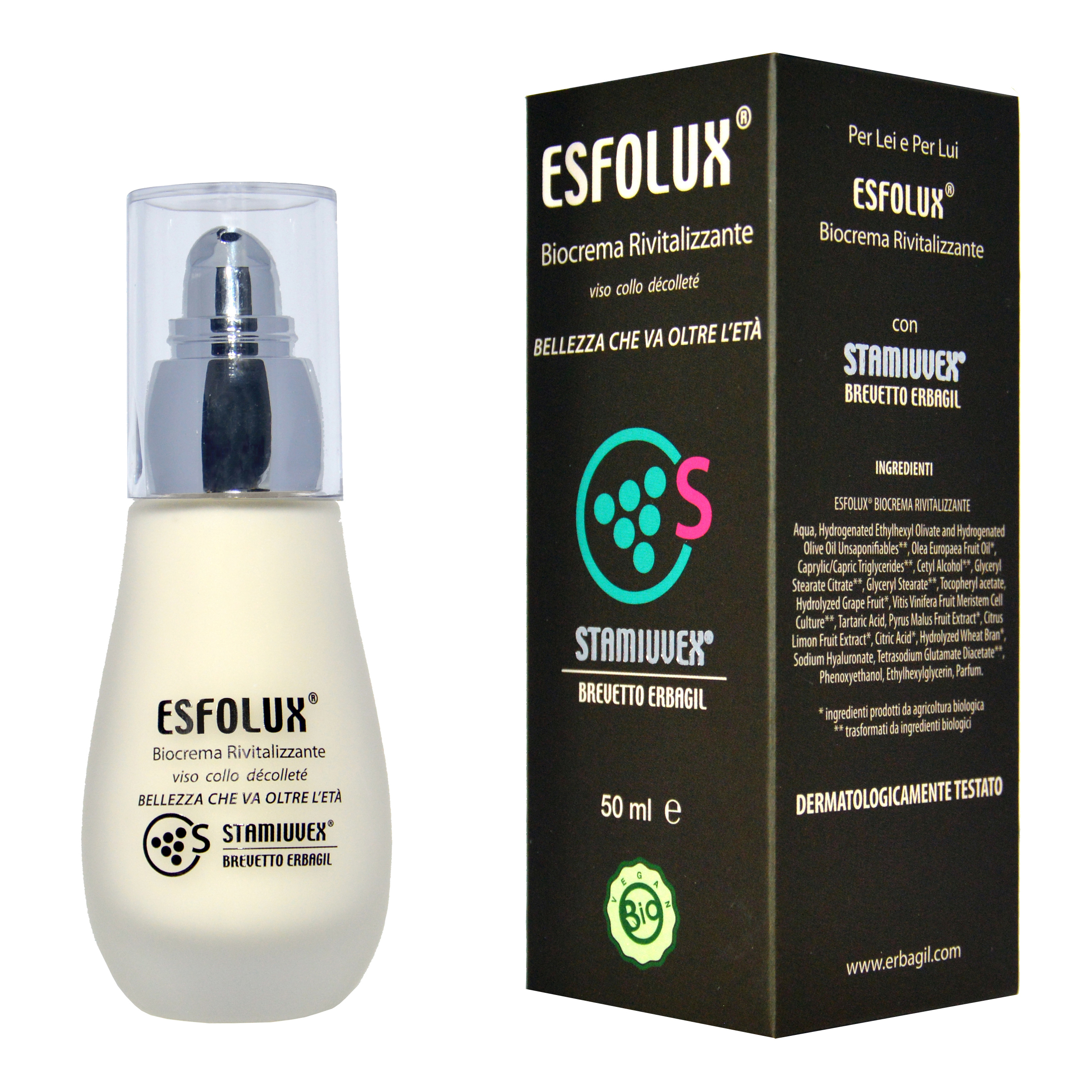 ESFOLUX BIOCREMA RIGENERANTE ERBAGIL 50 ML