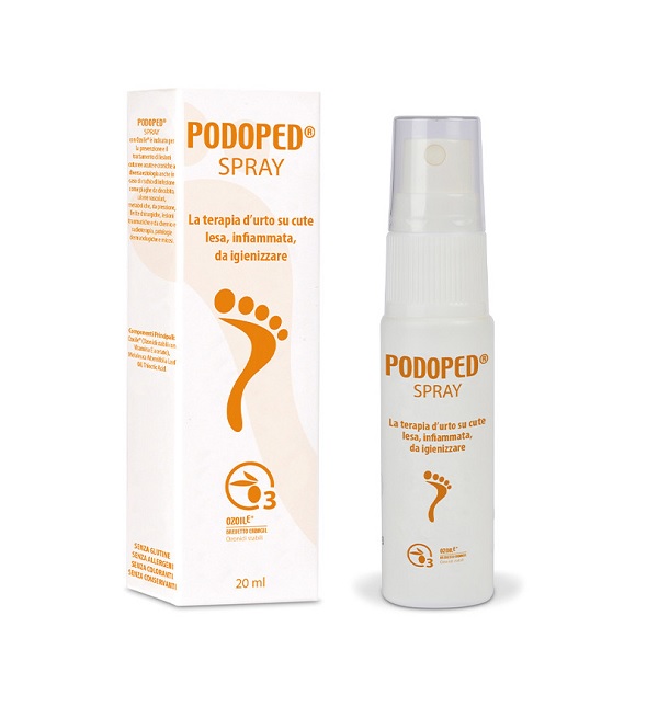 Podoped Spray Terapia D'urto Su Cute Lesa Infiammata Da Igienizzare 20ml — confronto prezzi