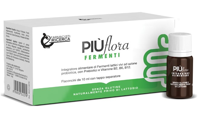 Più Flora FPR - 10 Flaconcini