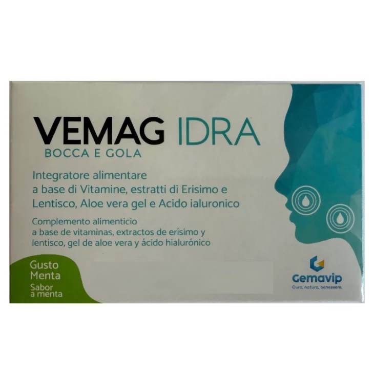 Vemag Idra Bocca E Gola Integratore Gusto Menta 40 Compresse Orosolubili — confronto prezzi