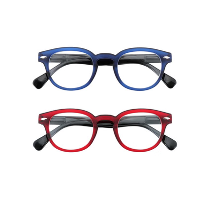 Prontixte Twin 9 Blu E Rosso Occhiali Da Lettura +3,00 2 Pezzi