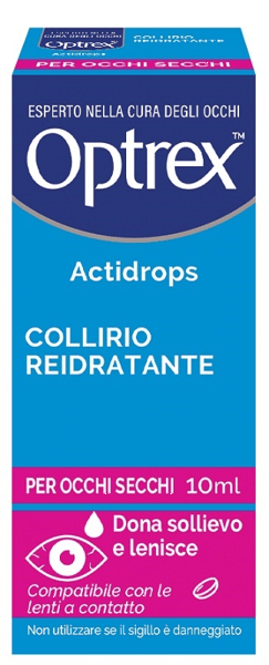 Optrex Actidrops Collirio Reidratante Per Occhi Secchi 10 ml