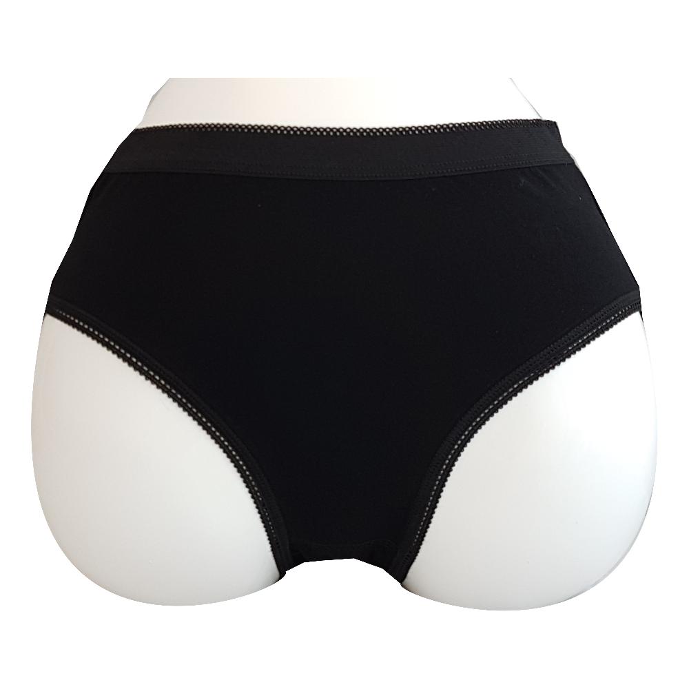 Pantystretch Lady Mutande Igieniche Nero 3