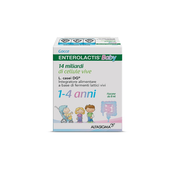 Enterolactis Baby Gocce Integratore Di Fermenti Lattici 8 ml — confronto prezzi